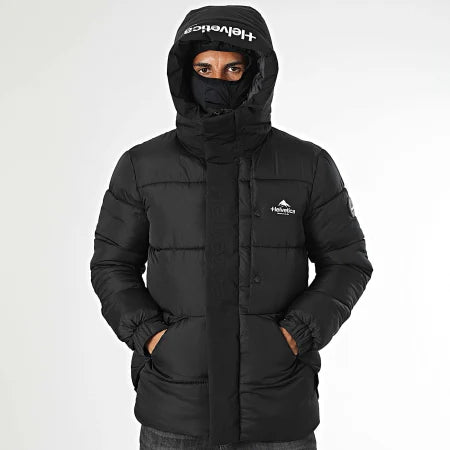 Doudoune Capuche Barnes Noir