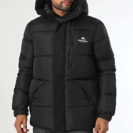 Doudoune Capuche Barnes Noir