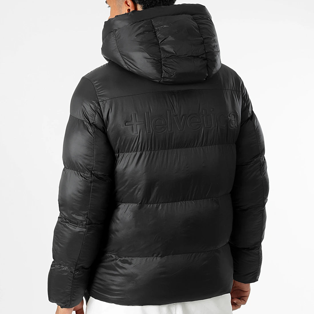 Doudoune Capuche Silver 2 Noir