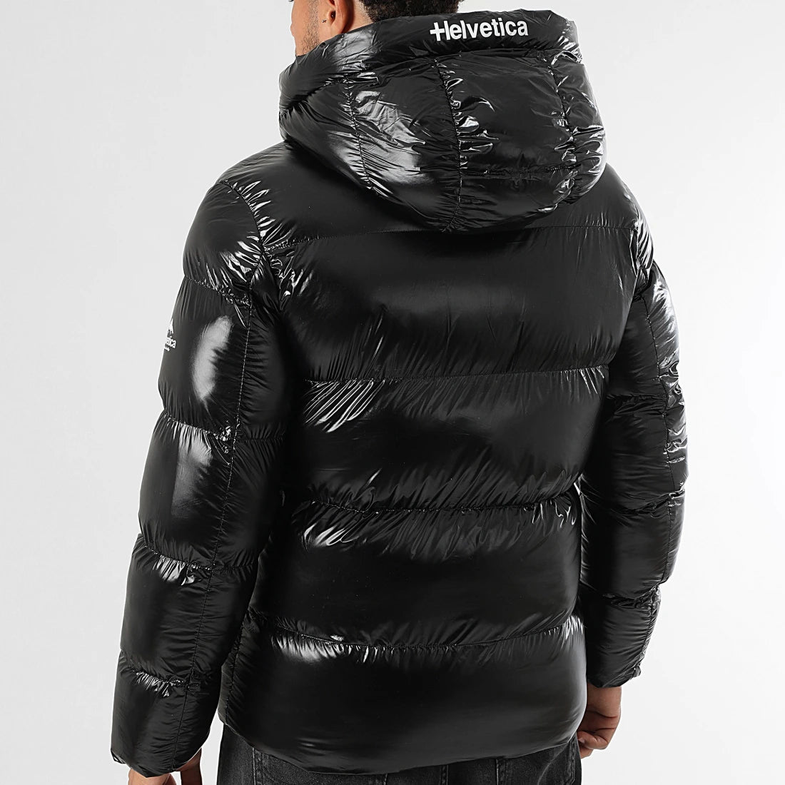 Doudoune Capuche Zippée Cosmos Noir